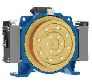 Motor MonaDrive Gearless 5.8Kw, 630kg, 1.5 m/s, Rope: 08mm*5 (MCK-100-NEW)