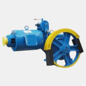 Motor Shunda Geared 5.5Kw, YJ125, 500kg, 1 m/s, Rope: 4*10mm (YJ125)