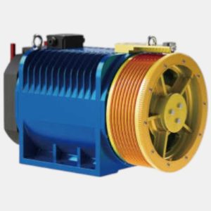 Motor MonaDrive Gearless 33.3Kw, 2500KG, 2.0 m/s, Rope: 8*12mm-17mm (MONA-450)